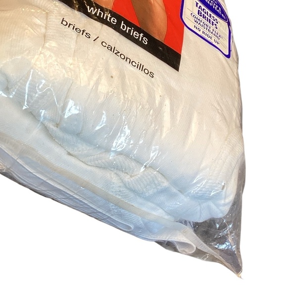 Retro‎ Hanes Full Cut Briefs 100% Preshrunk Cotton Comfort Flex Waistband 2XL - Picture 8 of 8
